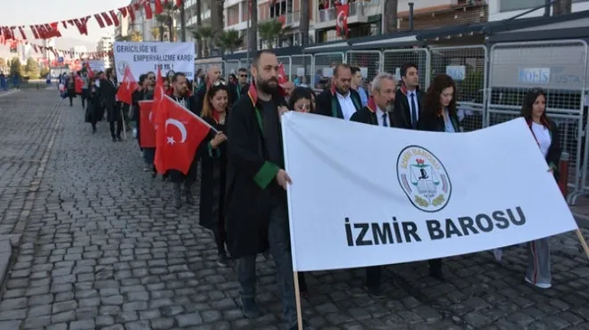İzmir Barosu'ndan Vailiğe tepki