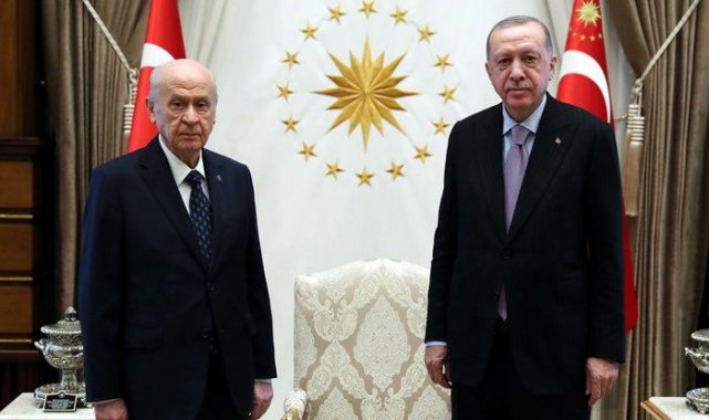 Cumhurbaşkanı Erdoğan ve Devlet Bahçeli'den sürpriz görüşme