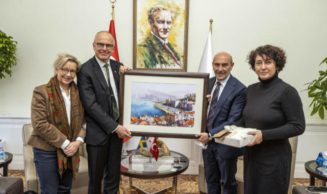 Başkan Soyer, İsveç’in Ankara Büyükelçisi’ni ağırladı