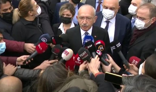 TÜİK'e giden CHP Genel Başkanı Kemal Kılıçdaroğlu içeri alınmadı: Bilgileri nereden aldınız diye soracaktım