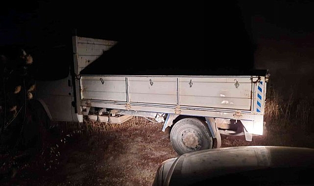 Manisa'da çalınan iş aletleri yüklü kamyonet, İzmir'de bulundu