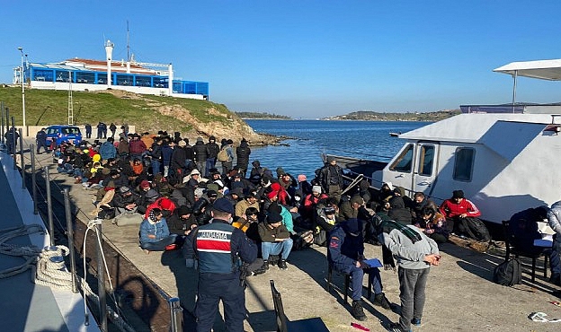 Ocak 2022'den bu yana İzmir'de 12 bin 846 düzensiz göçmen yakalandı