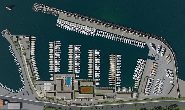 Yeni Foça'da Yat Limanı bu yaz hizmette
