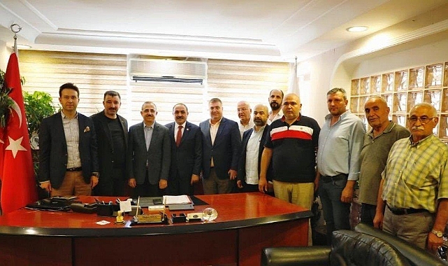 Başkan Kerem Ali Sürekli esnaf temsilcileri ile bir araya geldi