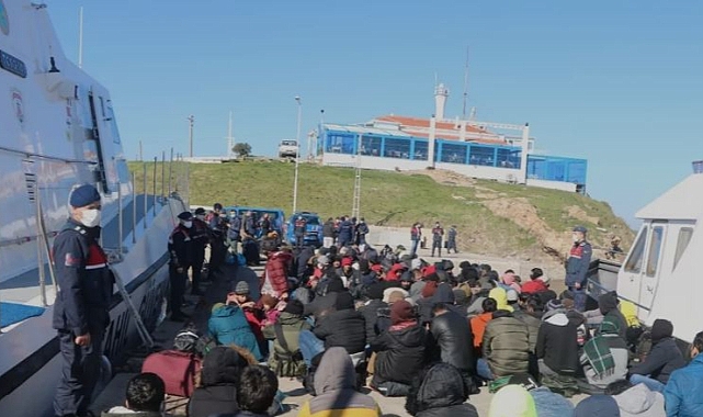 İzmir'in 5 ilçesinde 120 düzensiz göçmen yakalandı