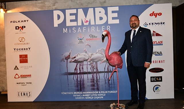 Türkiye’deki ilk flamingo belgeseli olan “Pembe Misafirler” 10 ayrı festivalde gösterime girecek