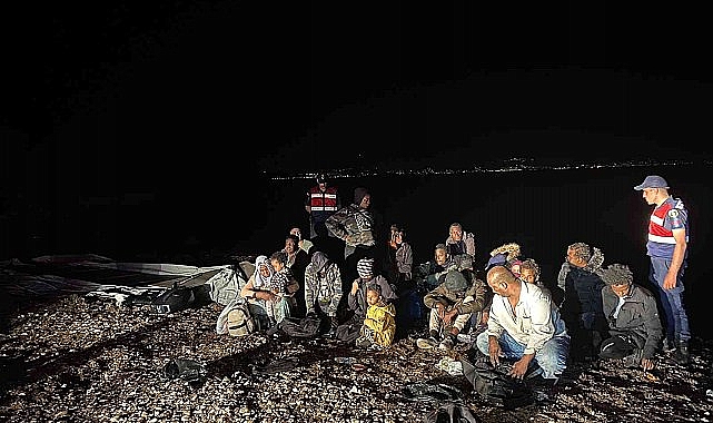  İzmir'de göçmen operasyonu