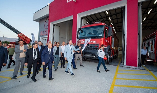 OSB'yi yangın riskine karşı ALOSBİ İtfaiye Merkezi açıldı