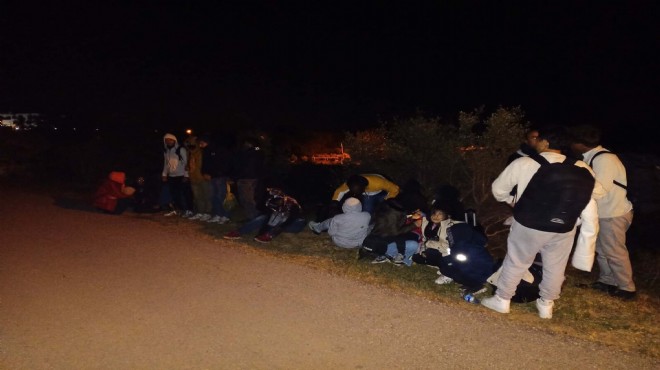 İzmir'de 86 düzensiz göçmen yakalandı... 5 şüpheli gözaltına alındı