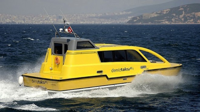 Büyükşehir'in Deniz Taksi projesine destek!