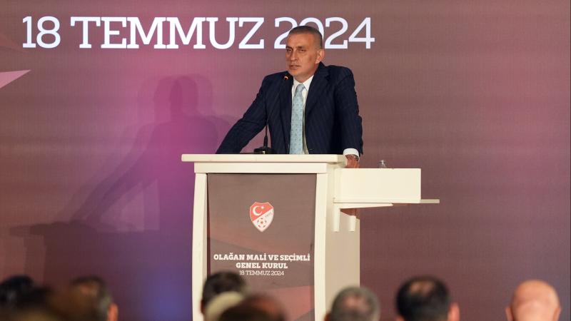 İbrahim Hacıosmanoğlu, TFF Başkanı seçildi