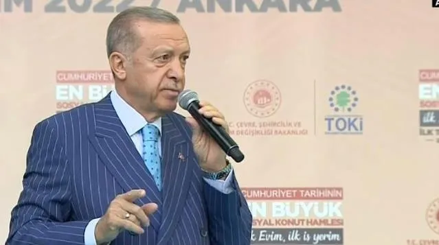  Cumhurbaşkanı Erdoğan, ''2028'e kadar 500 bin konutun tamamını bitireceğiz''