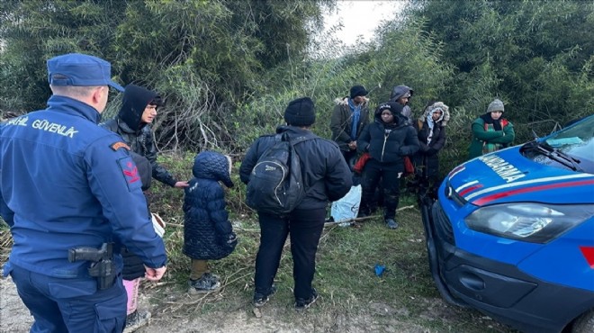 İzmir'de 91 göçmen yakalandı